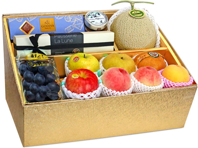 Fruit Basket - Mid Autumn Panorama Fruits Gift Box M18 - 0DP0713E4 Photo