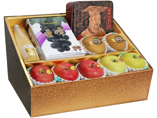 Fruit Basket - Mid Autumn Panorama KeeWah Moon Cake Fruits Gift Box M25 - 0DP0628C1 Photo
