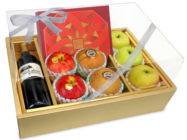Fruit Basket - Mid Autumn Peninsula Moon Cake Fruits Gift Box B24 - 0DB0625E5 Photo