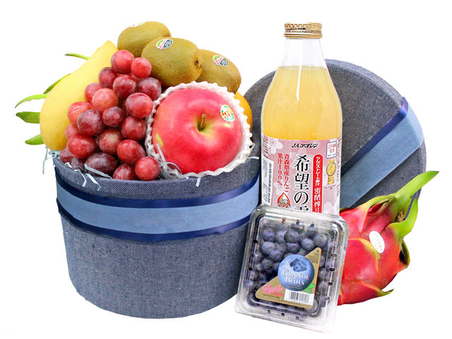 Fruit Basket - Recovery Juice And Fruit Small Hamper G8 - L8312303 Photo