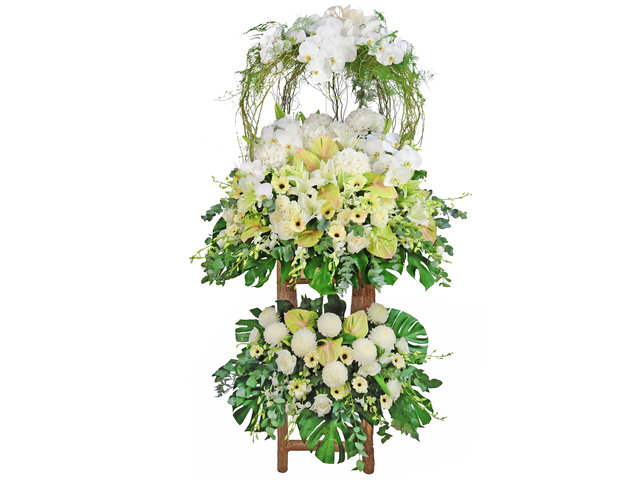 Funeral Flower - Flower Shop Funeral flower stand AN05 - FS1101A1 Photo
