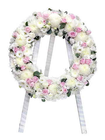 Funeral Flower - Funeral Floral Wreath FL01 - L76603017 Photo