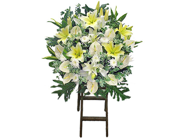 Funeral Flower - Funeral Flower Stand F3 - L178065 Photo
