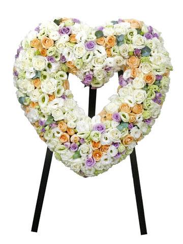 Funeral Flower - Funeral Heart Stand 28 - L76610419 Photo
