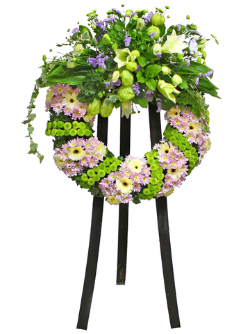Funeral Flower - Funeral Wreath 3 - L11622 Photo