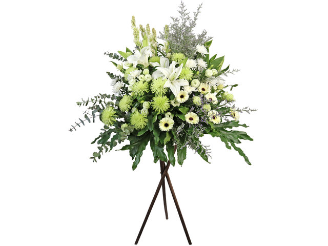 Funeral Flower - Funeral florist stand BA8 - L1940 Photo