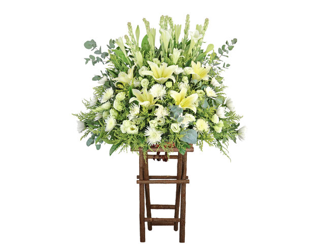 Funeral Flower - Funeral flower stand BA16 - L8985 Photo