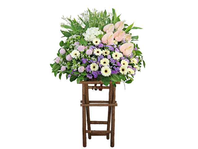 Funeral Flower - Funeral flower stand BA25 - L9240 Photo