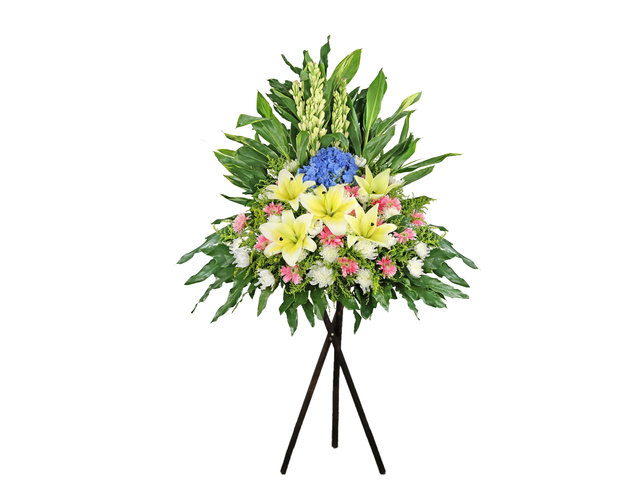 Funeral Flower - Funeral flower stand BA32 - L9779 Photo