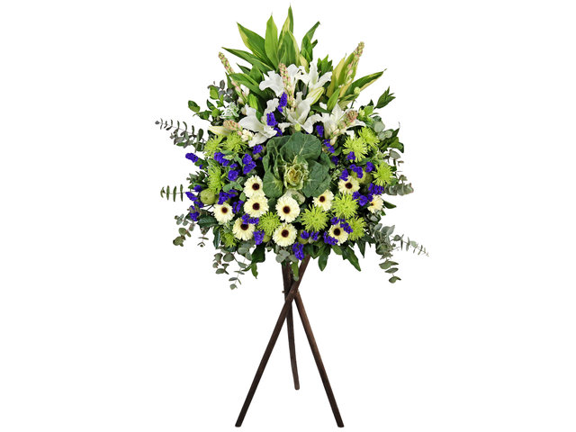 Funeral Flower - Funeral flower stand BA6 - L1622 Photo