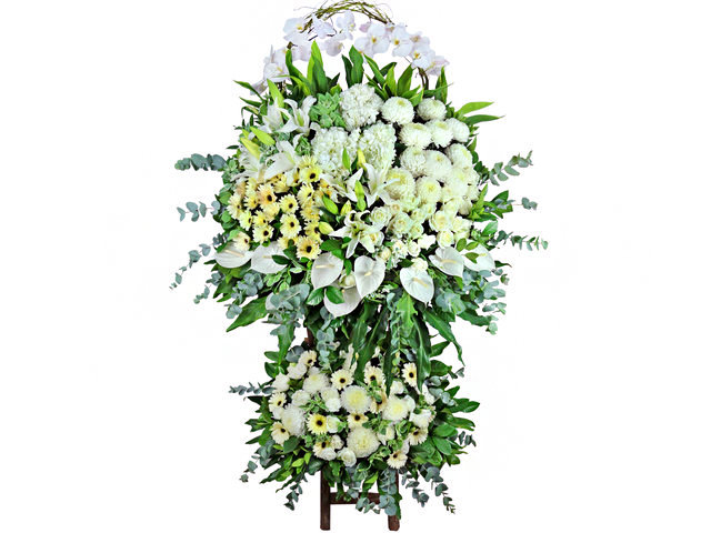 Funeral Flower - Large Funeral Flower Stand G4 - L76608880 Photo