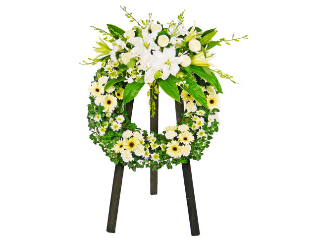 Funeral Flower - Wreath (A) - P1002 Photo