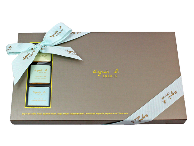 Gift Accessories - Agnes B Deluxe Carré Chocolate 16pcs - L3123129 Photo