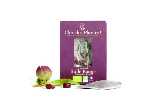 Gift Accessories - French CHIC DES PLANTES CHIC DES PLANTES BULLE ROUGE - MN1210B9 Photo