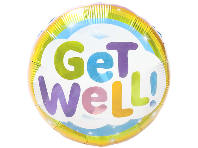 Gift Accessories - Get Well 18 inches Helium Balloon - L175205 Photo