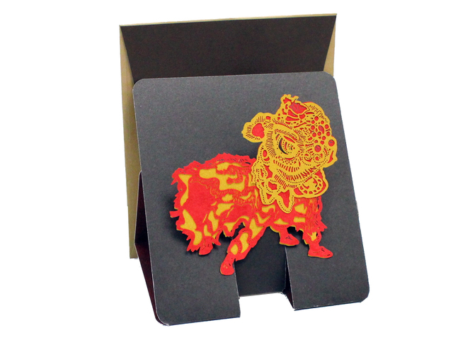 Gift Accessories - Hong Kong Pop-up Greeting Card(Small) - Lion Dance - L181563 Photo