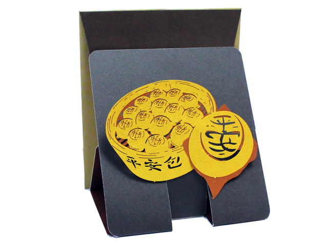 Gift Accessories - Hong Kong Pop-up Greeting Card(Small) - Lucky Bun - L181567 Photo