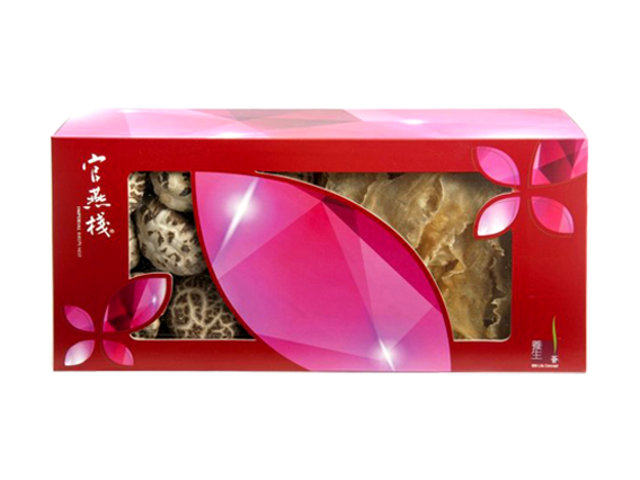 Gift Accessories - Imperial Bird's Nest- Dried Mushroom And Cod Fish Maw Gift Box - DRA0122A1 Photo