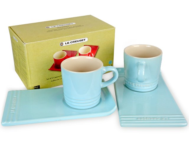 Gift Accessories - Le Creuset Coffee Mug Set (Set of 2) - LY0129B2 Photo
