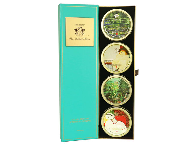 Gift Accessories - Michelin Star Reign - Truffle Egg Lava African Abalone mooncakes - MRA0715A1 Photo