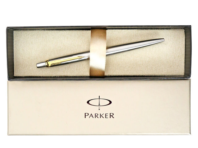 Gift Accessories - Parker- Jotter Stainless Steel GT Ball Pen - SDA0228A2 Photo