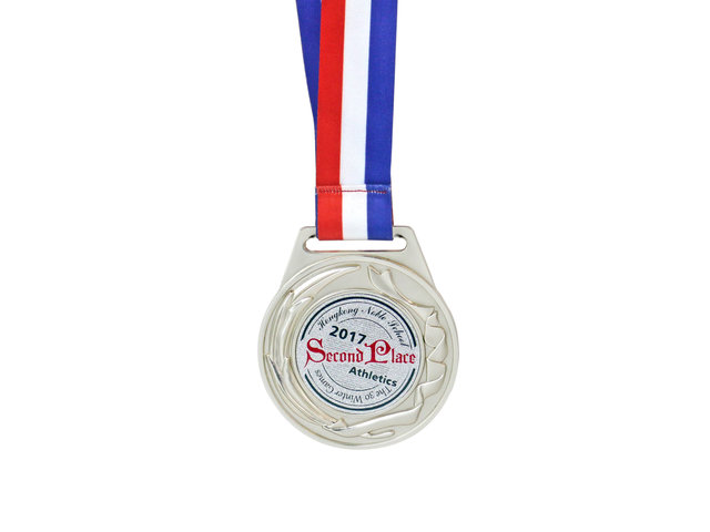 Handmade Memorabilia - School/Corporate/Government/Dinner Party silver color customized award medal - L44000106 Photo