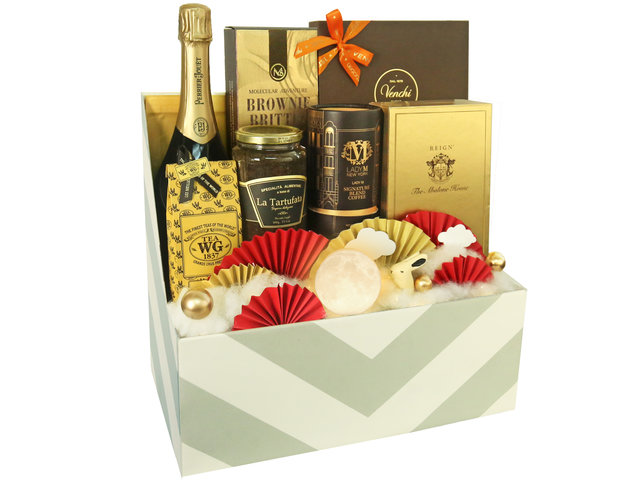 Mid-Autumn Gift Hamper - Mid-Autumn Reign Gift Hamper with Lighting Decor MS03 - 2MR0726A4 Photo