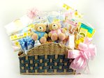 New Born Baby Gift BB Basket (Twins) (A) New Born Baby Gift P2000