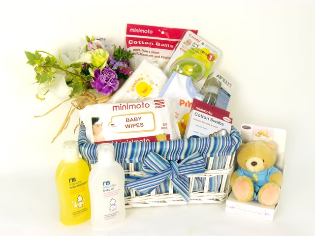 New Born Baby Gift - BB basket (C) - P15395