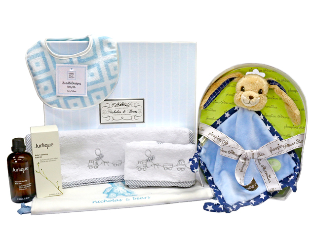 New Born Baby Gift - Baby Gift Basket z10 - L36668113 Photo