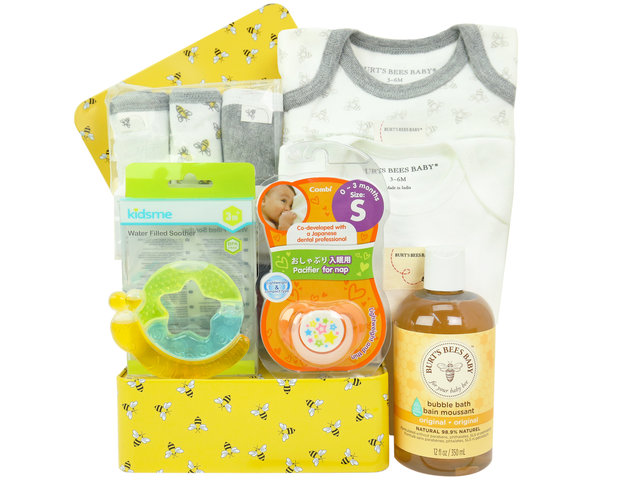 New Born Baby Gift - Burt's Bees Baby Gift Hamper C4 - BY0721A9 Photo