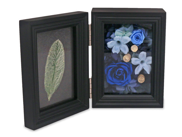 Preserved Forever Flower - Dual-use photo frame with preserved flower M59 - L45000103 Photo