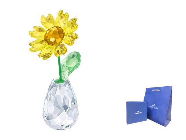 Swarovski Crystal  - Swarovski-Crystal FLOWER DREAMS - SUNFLOWER  - CN0518A6 Photo