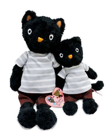 Teddy Bear n Doll - Bon Nounours Black Cat - L36667078 Photo