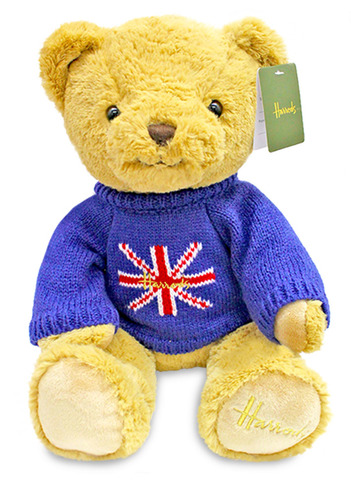 Teddy Bear n Doll - Harrods Union Jack Bear - L7778021 Photo