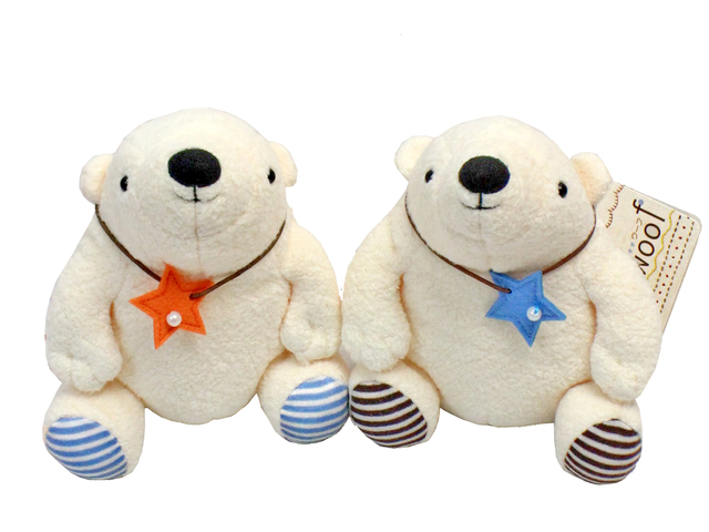 Teddy Bear n Doll - Japanese brands-Mon Seuil - Star of Polar bear - L91906 Photo