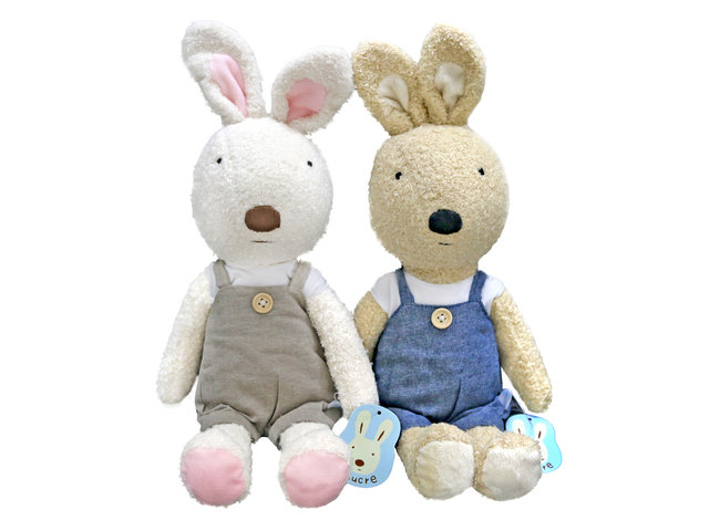 Teddy Bear n Doll - Le Sucre Rabbit (Brown) - L181726 Photo