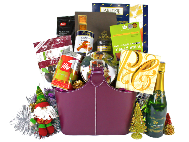 Wine n Food Hamper - Christmas Gift Hamper 8 - L19280 Photo