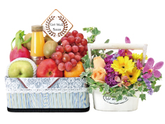Grand Opening Fruit Gift Basket