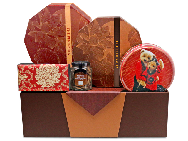 中秋果篮Hamper - 中秋半岛月饼邮寄礼篮 A14 - L76601716 Photo