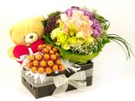 情人節花禮物 浪漫三重奏 / 生日禮物 (03) Valentines Day Flower n Gift P5207