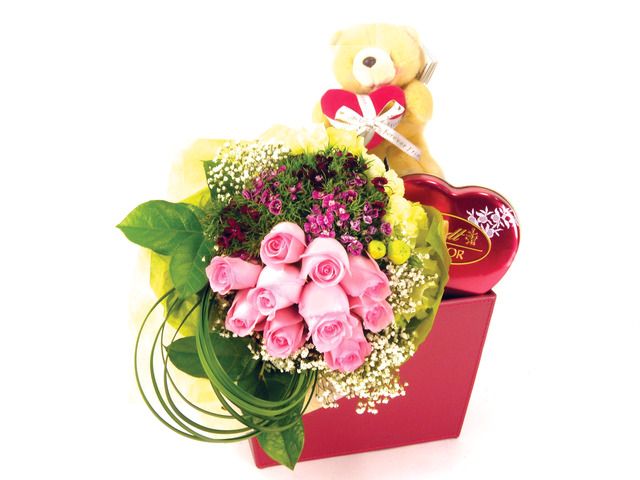 情人節花禮物 - 浪漫三重奏 (K) - P5105