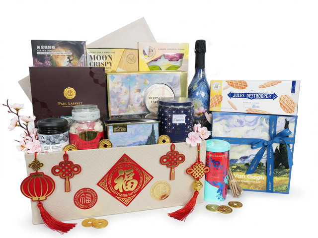 新年果篮Hamper - 新年美食礼篮 Hampers 0129A1 - CH20129A1 Photo