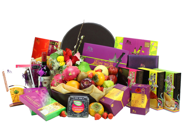 新年果篮Hamper - 金银满屋果篮 - B3521 Photo