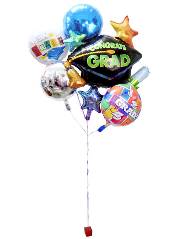气球礼品 - 毕业氢气球 X 5 (B) - L3120232 Photo
