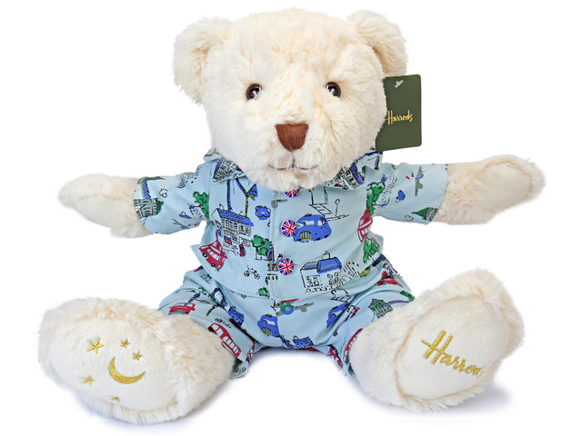 泰迪熊毛公仔 - Harrods Pyjama Teddy Bear - L2515 Photo