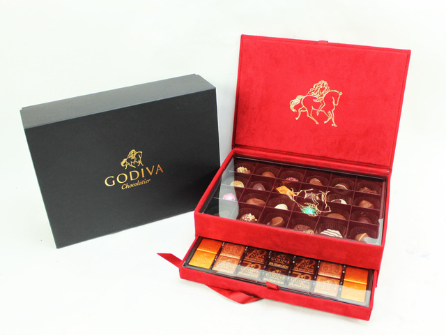 禮物籃Hamper - Godiva Luxury Gift Box 30 pcs - L06806b Photo