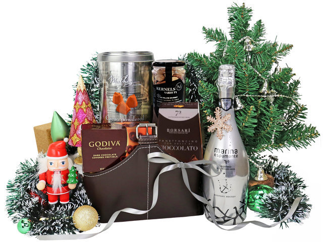 聖誕禮物Hamper - 聖誕優質美酒禮物籃 XC12 - XH1106A5 Photo