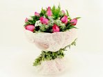 花店花束 桃紅許願花束 Florist Flower Bouquet P6474