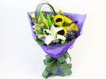 花店花束 畢業花束向日葵 1 Florist Flower Bouquet L09729
